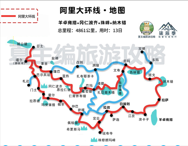 甘南|国内自驾游去哪？37条黄金旅游线路图，走遍最美中国