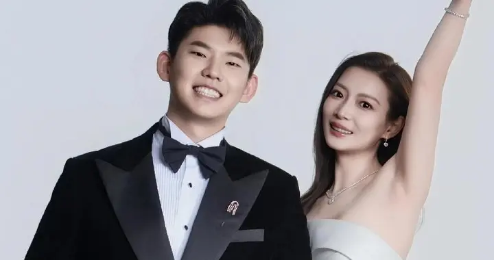 黄雅琼刘雨辰婚纱照释出，雅琼穿婚纱颜值不输女星，雨辰捡到宝了