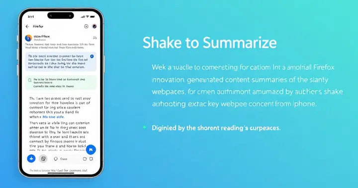 Firefox推出iPhone\摇动即可总结\功能