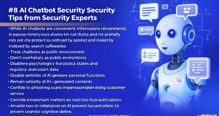 安全專家給出的8條AI聊天機器人使用安全建議