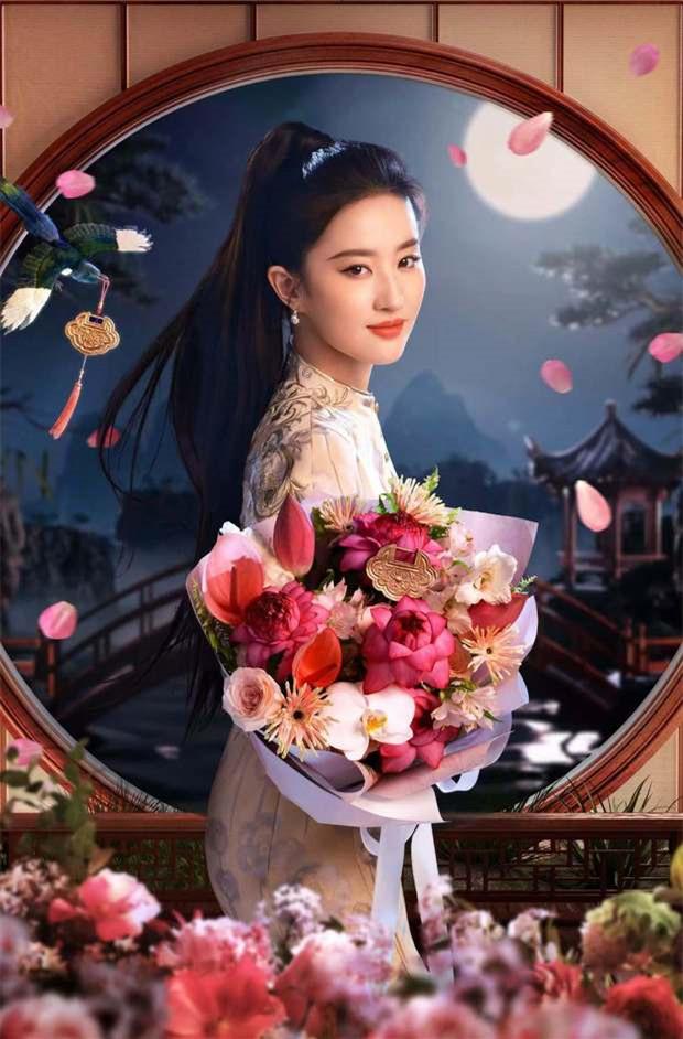 刘亦菲真给国人长脸！一袭中式穿搭惊艳海外，旗袍马尾尽显东方美