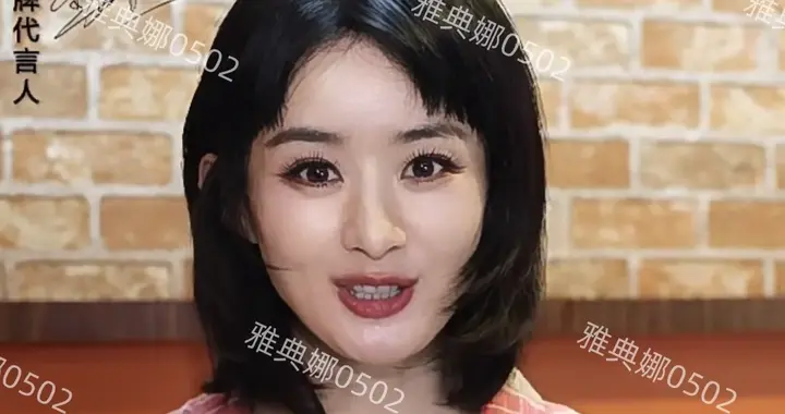 赵丽颖是过年吃胖了？还是发型的原因？感觉脸圆了不少还有双下巴