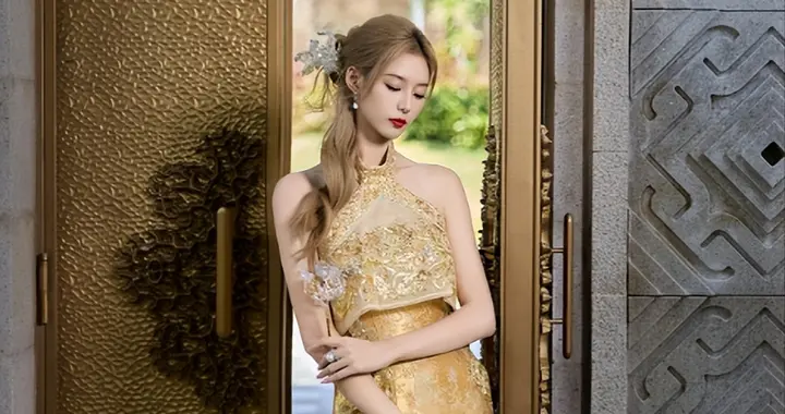 徐艺洋 秀场比婚礼好看是因为美颜