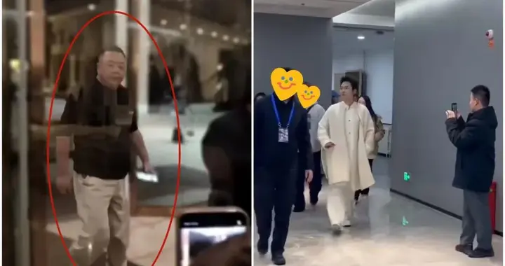 孟鹤堂、阎鹤祥央视跨年晚会，阎鹤祥成霸总，孟哥一身白衣超帅