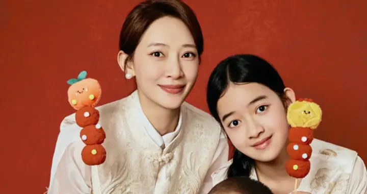 聂远妻子大年初一晒照，夫妻俩更偏爱大女儿，又没让二胎女儿出镜