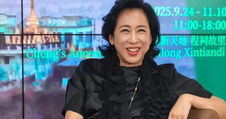 朱玲玲上海开摄影展，67岁状态好气质高雅，老公罗康瑞现身支持