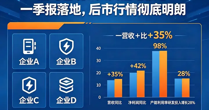 黑马已现！四大锂电核心一季报落地，后市行情明朗一季报出炉！