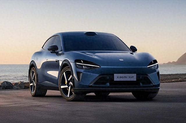 小米YU7入门版谍照，没有激光雷达，想用低价竞争新款Model Y？