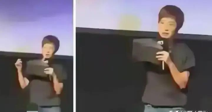 马伊琍这条裤子太奇怪了！男主持人瞄了3秒，反应成全场焦点