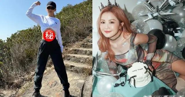 阿Sa冻到发抖也要晒腰！健身教练男友Elvis功不可没？