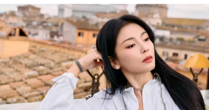 刘涛分享最新美照