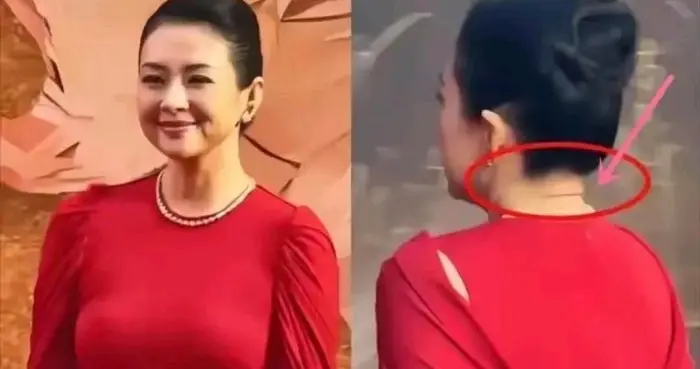 47岁章子怡发福严重，胖的脖子都快没有了，平时不注意身材管理吗