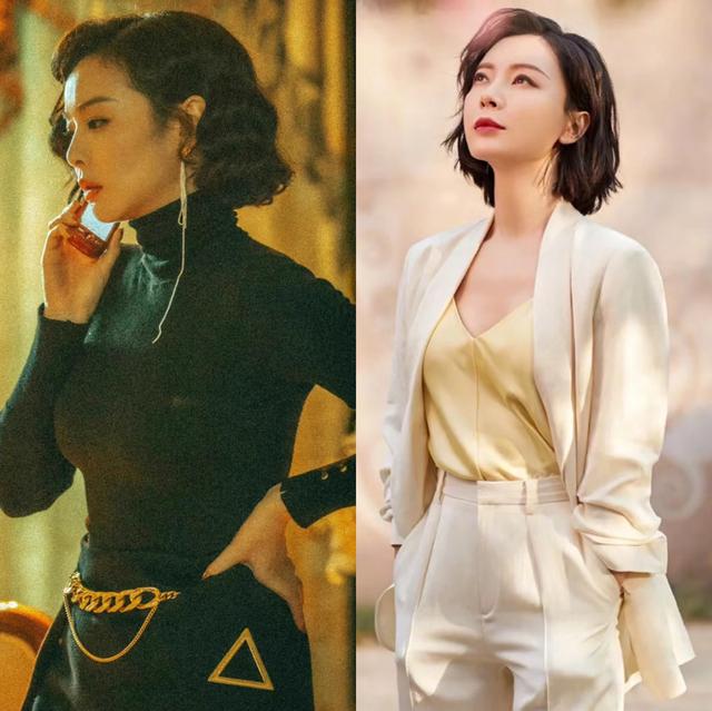 中年女人尽量别留长发、烫小卷，今年流行的“短烫”，气质显脸小