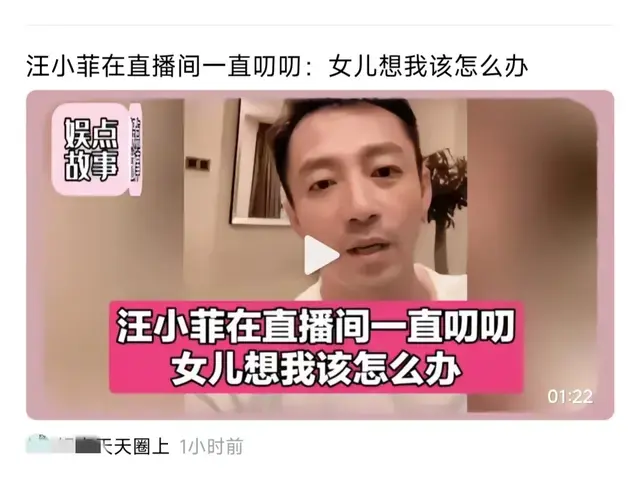 汪小菲现在天天念叨想孩子！为啥给他抚养权又不要？难道被她掌控