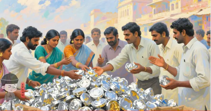 金店售罄、溢价破纪录！印度人全球爆买白银！为什么不再买黄金？