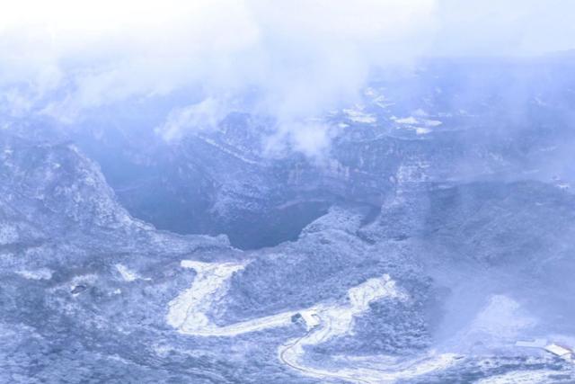 四川|川北小城的冬日秘境，以山为纸以雪为墨，是冬季看雪必去峡谷地
