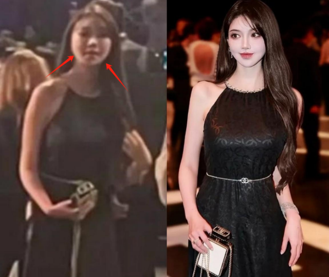 杨颖赢麻了！叶珂原相机生图曝光，眼小鼻子塌，脸像两片鸡胸肉