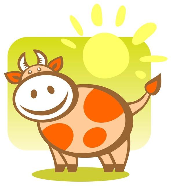生肖牛，呈上祝福，2024年新年大发财，幸福满满，财运绵绵！