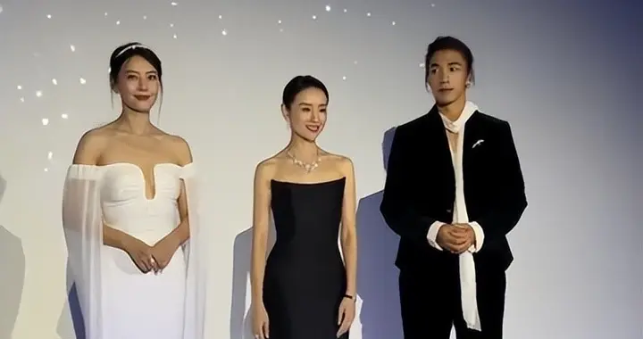 高圆圆董洁撞衫啦，我的天啊，两个女神真好看