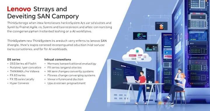 聯想推出新SAN存儲陣列和多樣化超融合系統，布局AI基礎設施