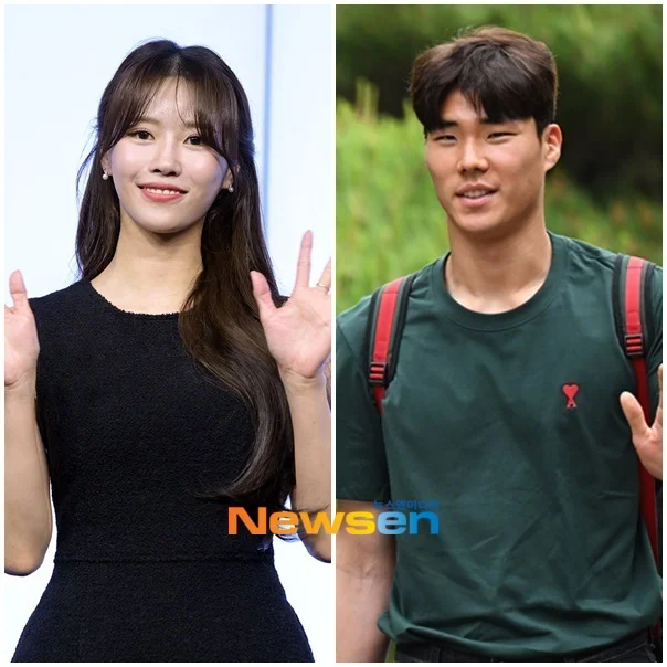 韩女星李美珠，和足球选手宋范根分手，结束了9个月的恋情