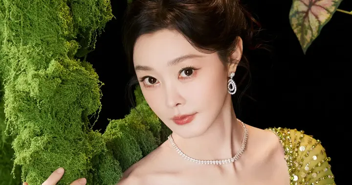 宋轶绿色小清新写真美图