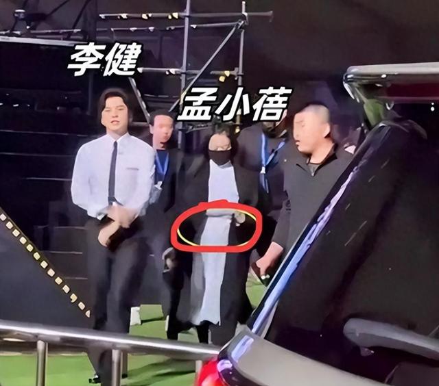 疑似李健老婆怀孕，李健小心翼翼扶老婆下台阶，网友：好恩爱！