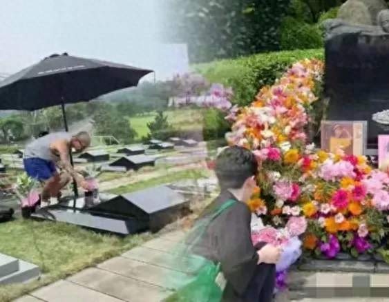 具俊晔顾头不顾尾，墓地“摆摊”凹人设，不小心曝光大S寒酸一面