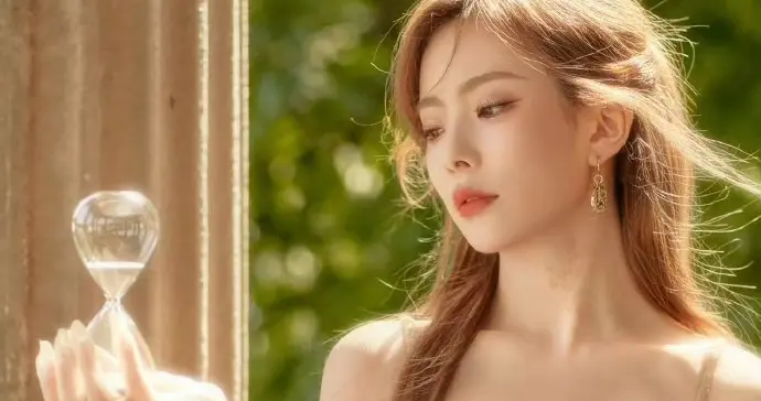 陈卓璇如精灵般美丽动人