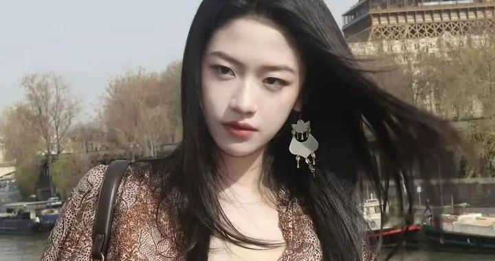 向涵之 复古碎花yyds 松弛感真绝9
