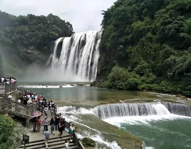 黄果树瀑布|贵州黄果树景区，三个瀑布各有什么特色？