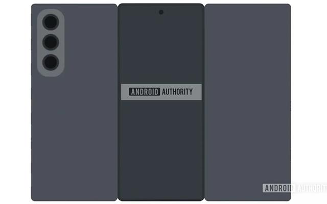 華為Mate XT競品要來了？ 三星三折疊設計曝光，雙內折不像奏折