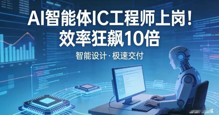 AI智能體IC工程師上崗，效率狂飆10倍！