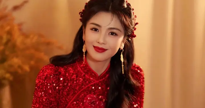 刘涛除夕分享美照配文:送你福禄寿喜财，福运传四海，好运滚滚来