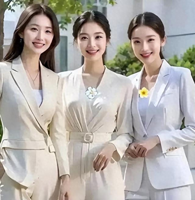 恒大歌舞团“三朵金花”同框，这颜值气质能歌善舞，谁能拒绝？