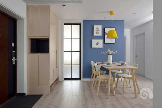 120平的三室两厅, 威尼斯般的清爽北欧风