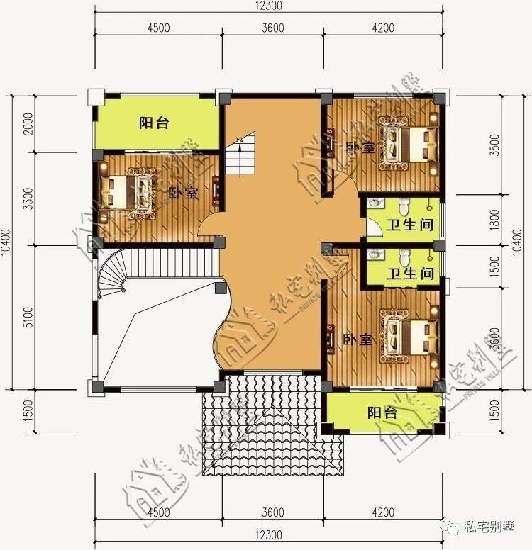 高端大气现代欧式三层别墅, 建在哪都倍有面