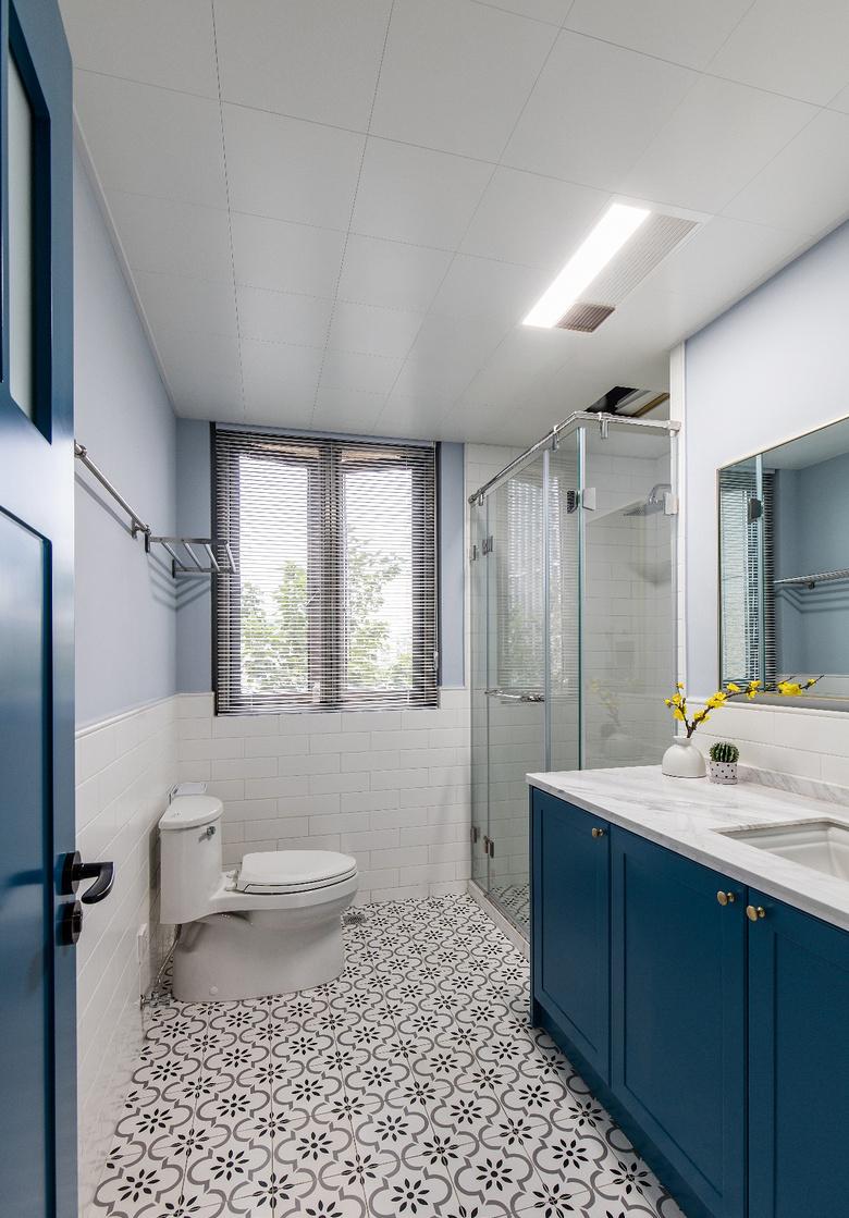 舒适耐看的新房装修案例 120平米北欧混搭风格三室两厅装修