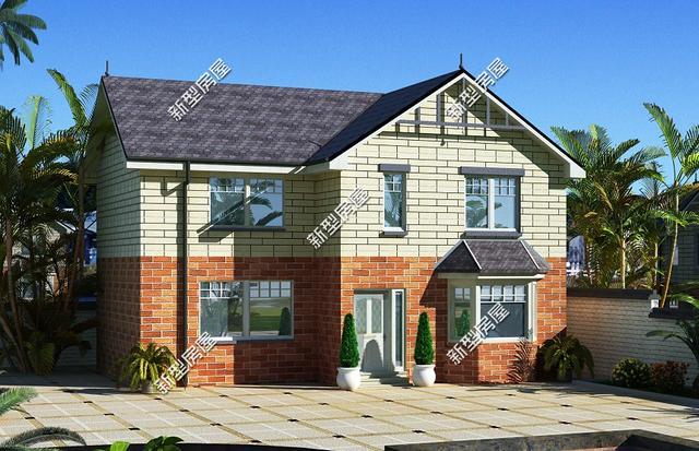 5套10米面宽的农村别墅, 第4套20多万你建吗?