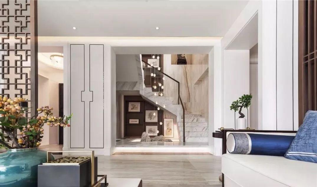 这样的设计是中国人所向往的, 沉迷于山水之间的中式之家