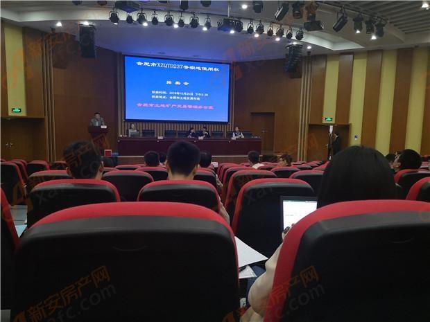 10.25合肥土拍 地价降至5000+ 业内悲观情绪浓厚