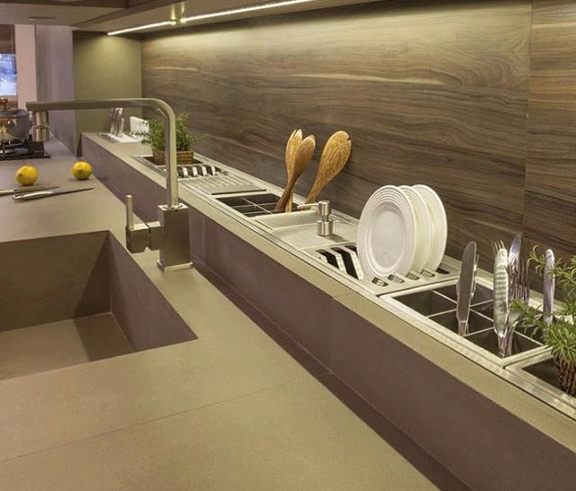 今后厨房打死不装碗柜了, 现在流行这样设计, 瞬间上档次还省空间