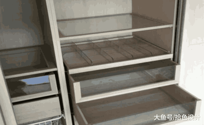 做衣柜时, 却不要在内部加隔层, 以至于木工师傅都感到奇怪