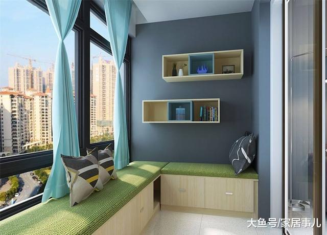 阳台别只知道装顶柜, 如今流行这样装, 连老木工见到都直夸赞