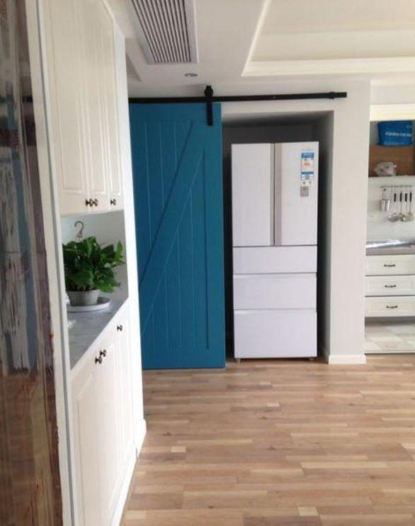 晒晒刚完工的新房, 放冰箱还装谷仓门, 是不是浪费了?