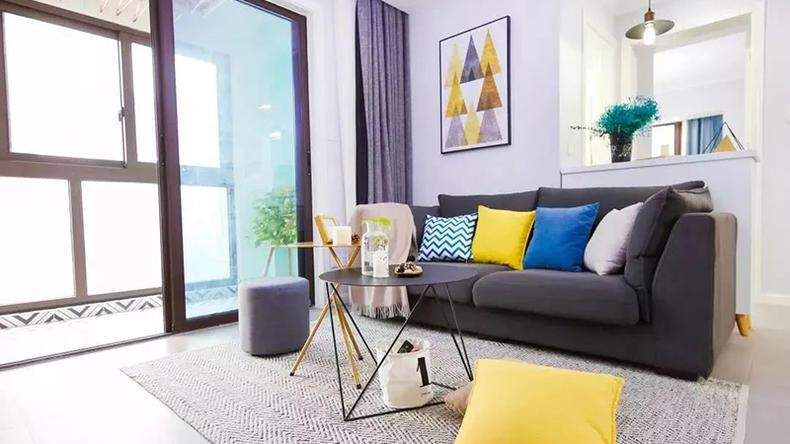 简约风66平米两居, 装成这样空间显亮堂