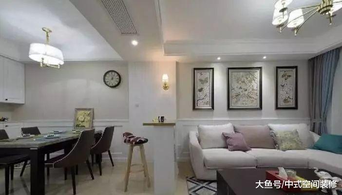 简单的四口之家 吧台, 阳台, 飘窗样样齐全 是我想象中的家