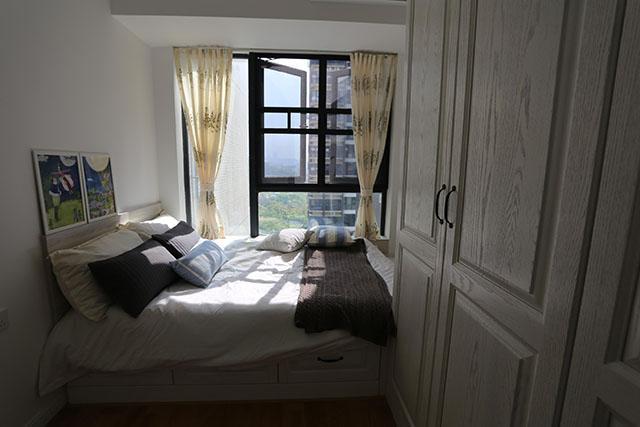 晒晒我的三居室, 仅花9万, 厨房加了个透明玻璃门