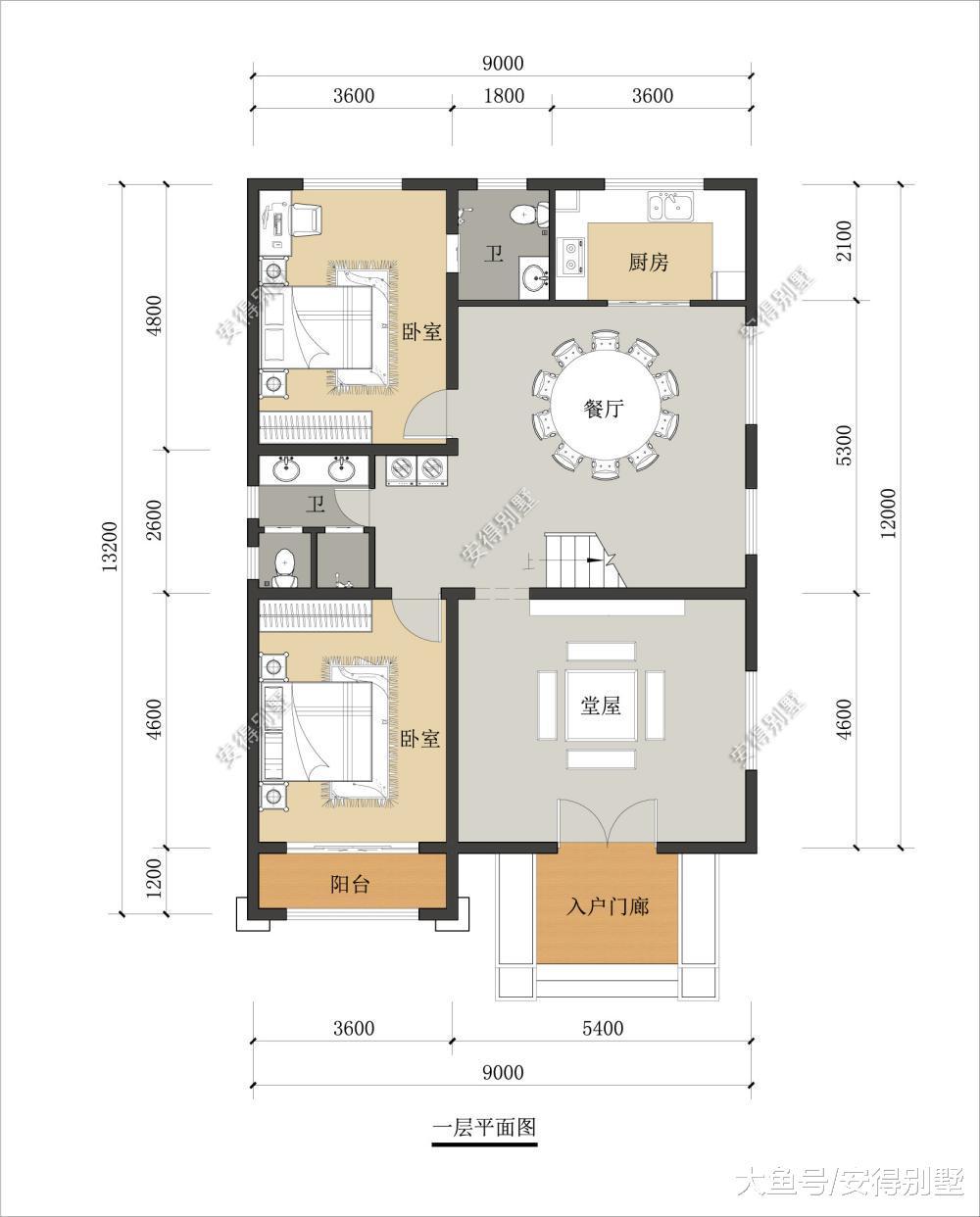 农村自建8套精品别墅设计图纸, 有中式欧式现代的, 有楼中楼大露台带车库的