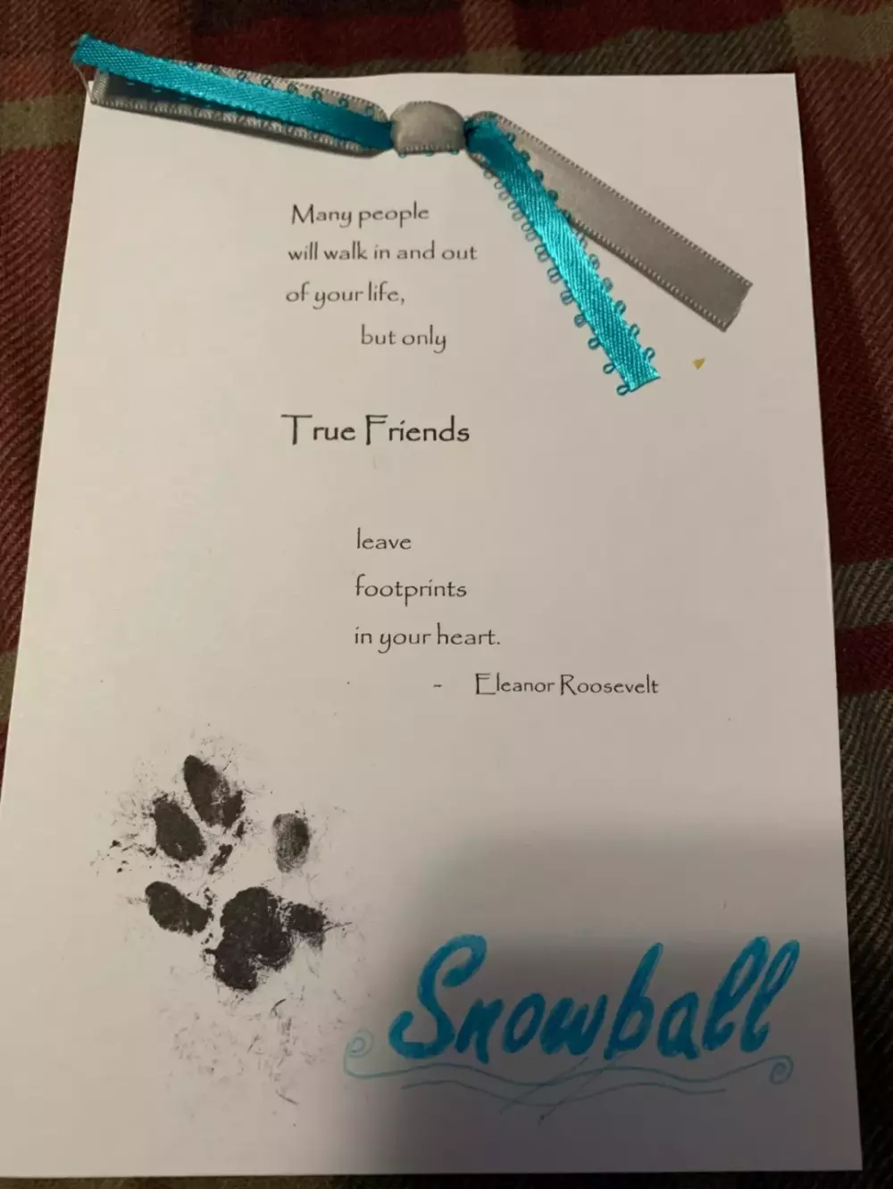 “我先走啦! 留了封信给你, 记得看哦。”